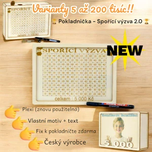Pokladnička - Spořící výzva 2.0