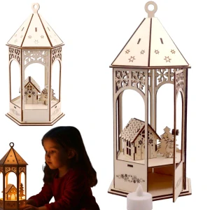 Lucerna plná vánoční magie 