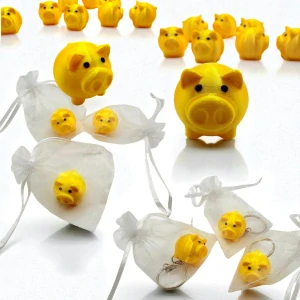 Prasátko pro štěstí v dárkovém pytlíčku