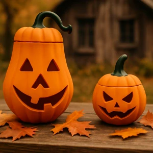 Svítící Dýně s víčkem