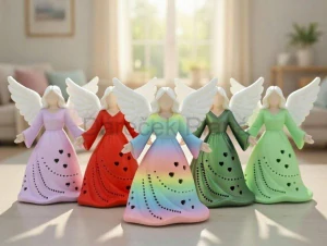 Andělky 24 cm Světlo, klid a harmonie