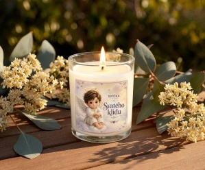 Vonná svíčka „Svatého klidu“ (Andílek)