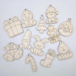 Ozdoba k domalování set 12 kusů