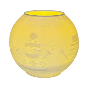 Vánoční světlo sněhulák