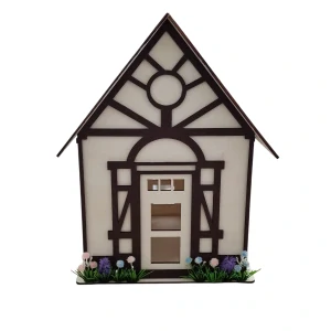 Velký domeček s květinami