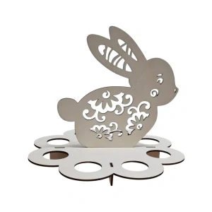 Zajíček s otvory na vajíčka