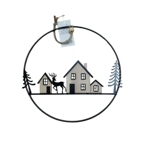 Dekorace k zavěšení domečky