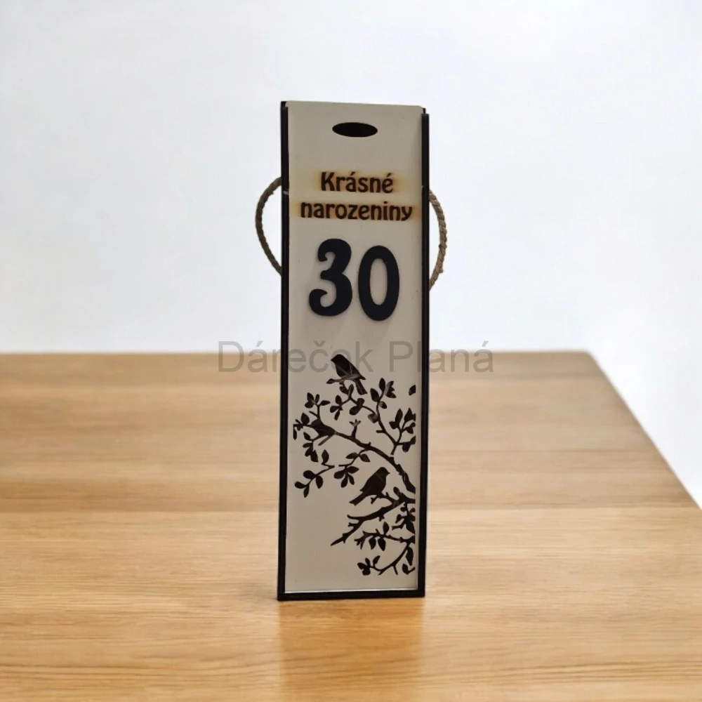 Dárková krabice na víno