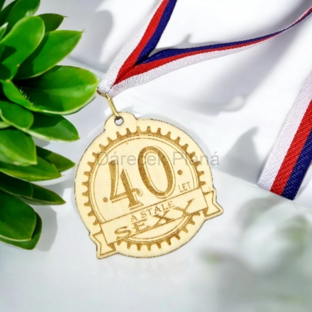 Medaile 40 let