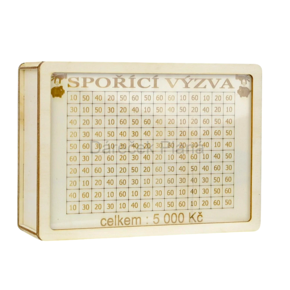 Pokladnička - Spořící výzva 2.0