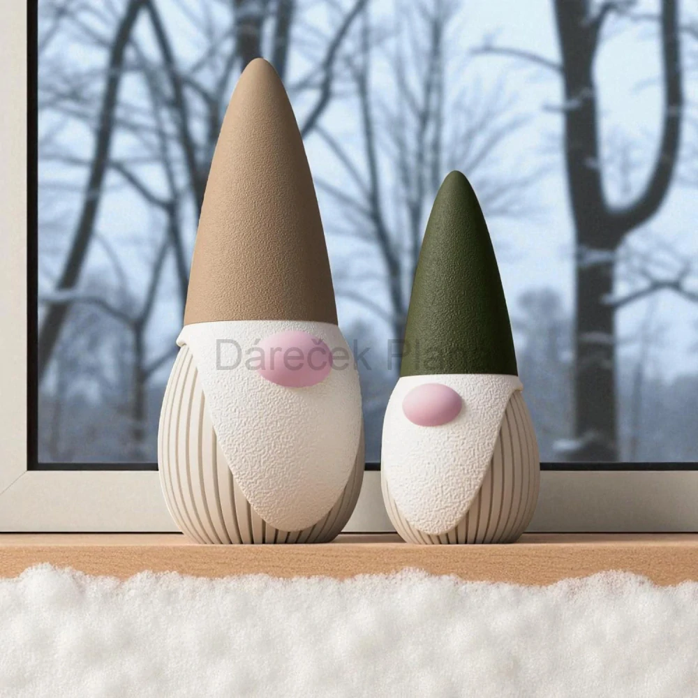 Skřítek s odnímatelnou čepicí