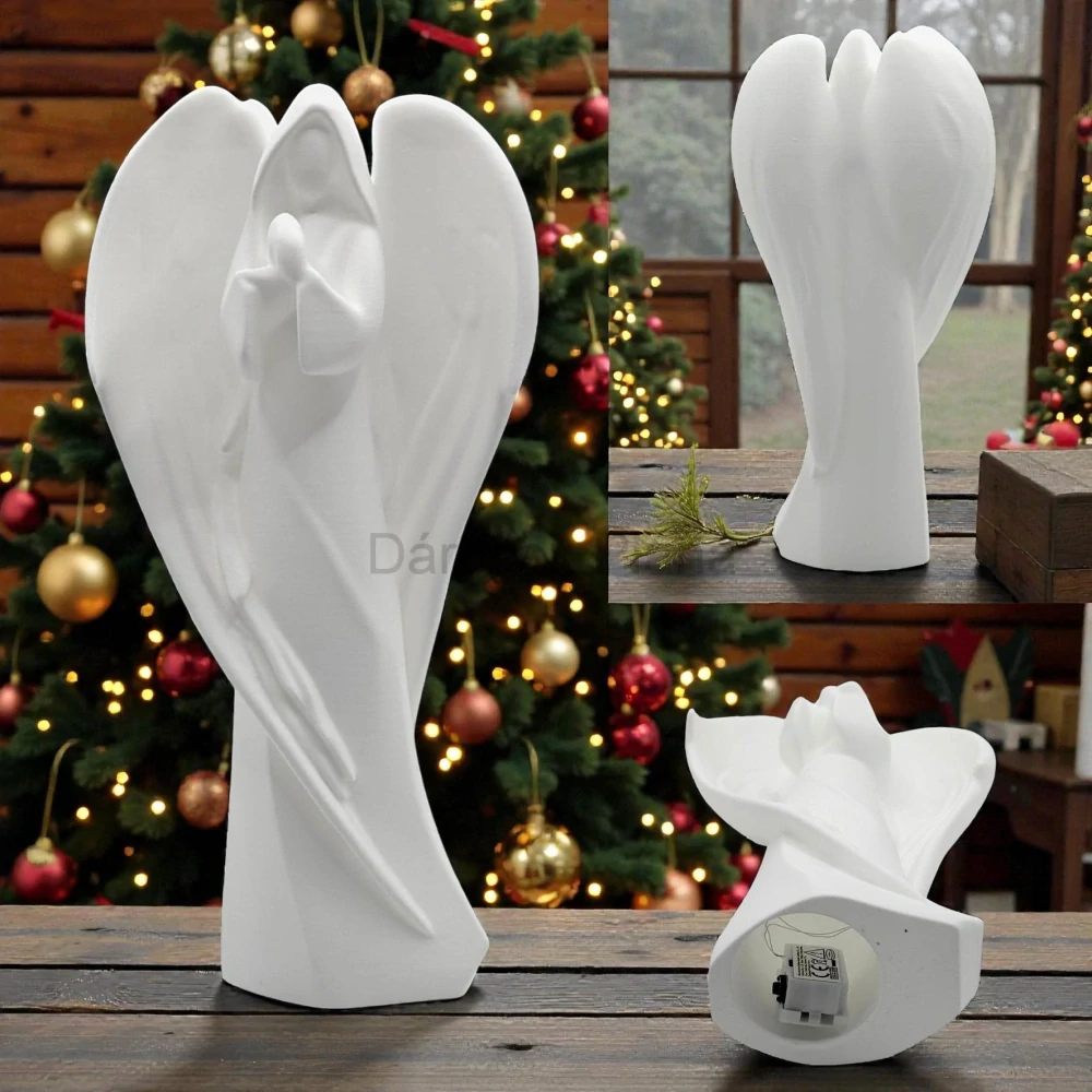 Andělka se zářící náručí – 24 cm