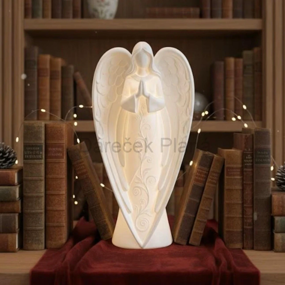 Anděl ochránce – dekorativní soška