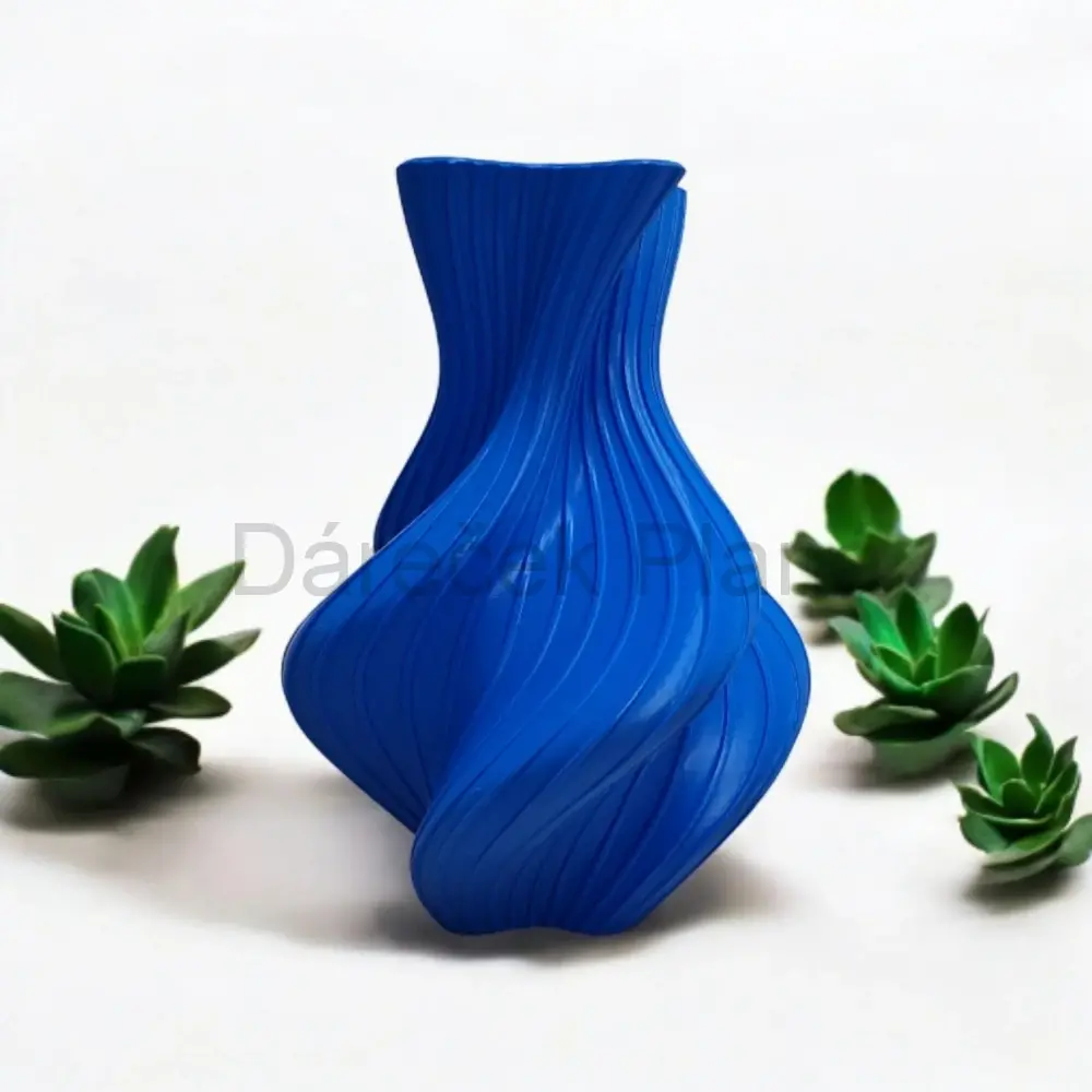 Váza modrá