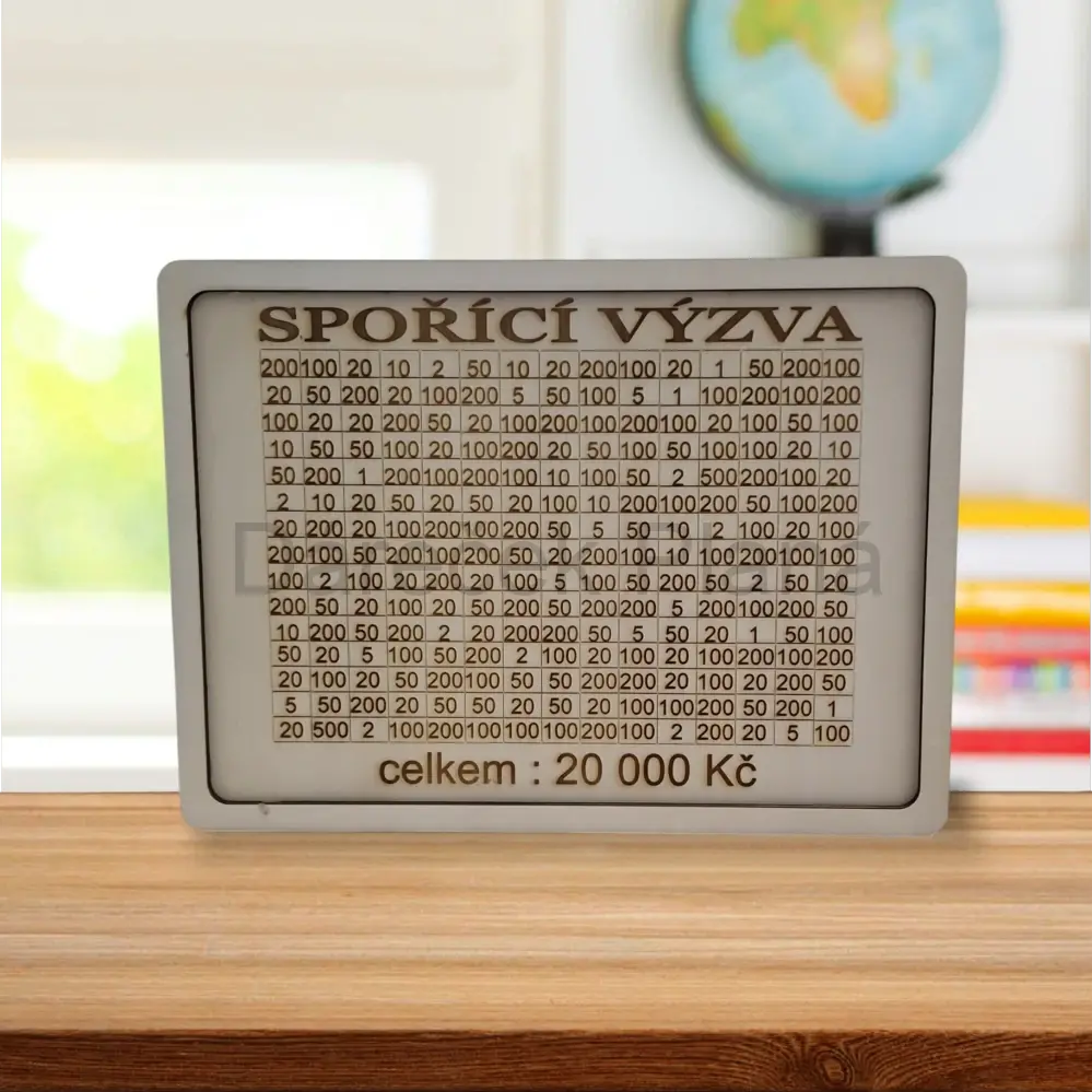 Pokladnička spořící výzva