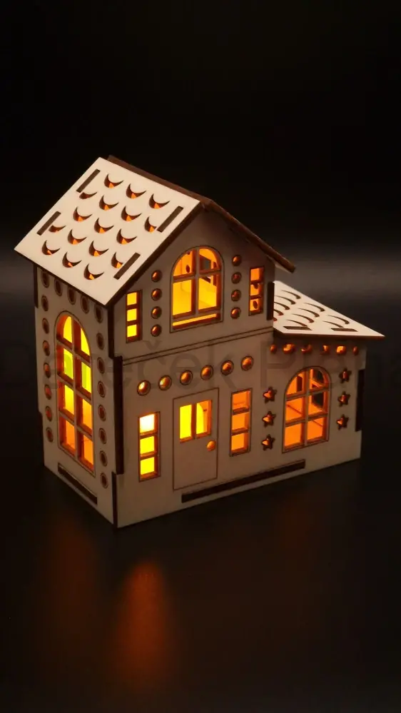 Domečky set 5 kusů