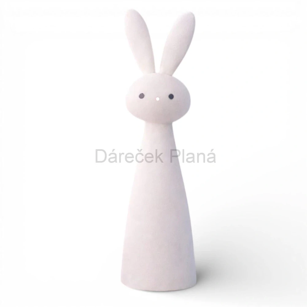 Minimalistický králíček v pastelových barvách 