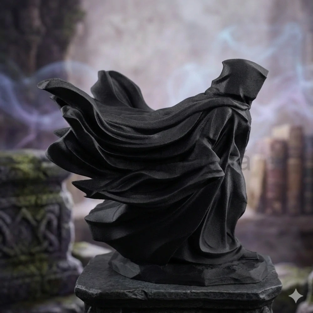  Temný Strážce: Monumentální 3D Socha (25 cm)