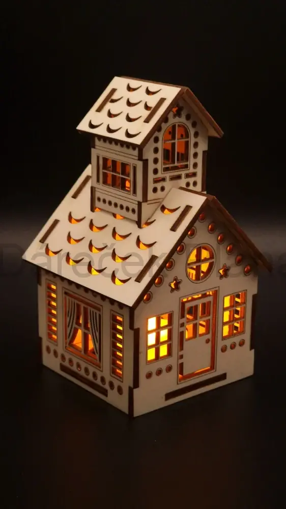 Domečky set 5 kusů