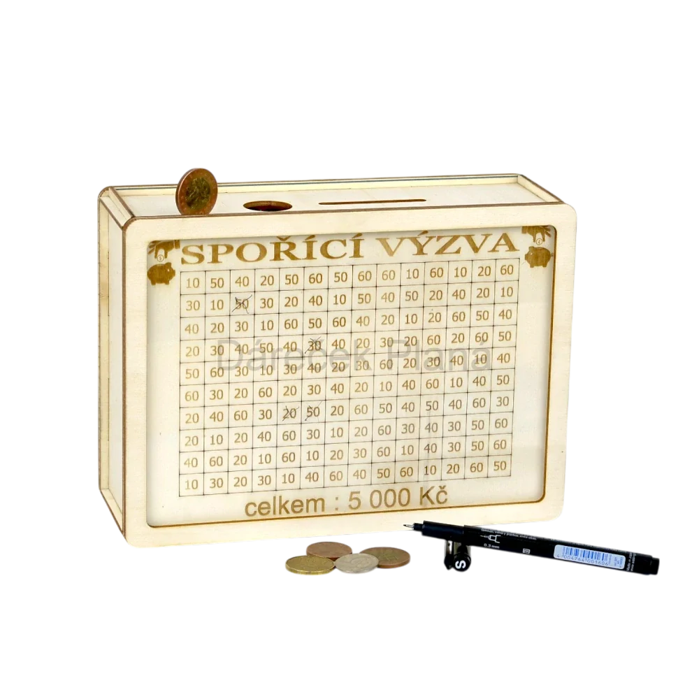 Pokladnička - Spořící výzva 2.0