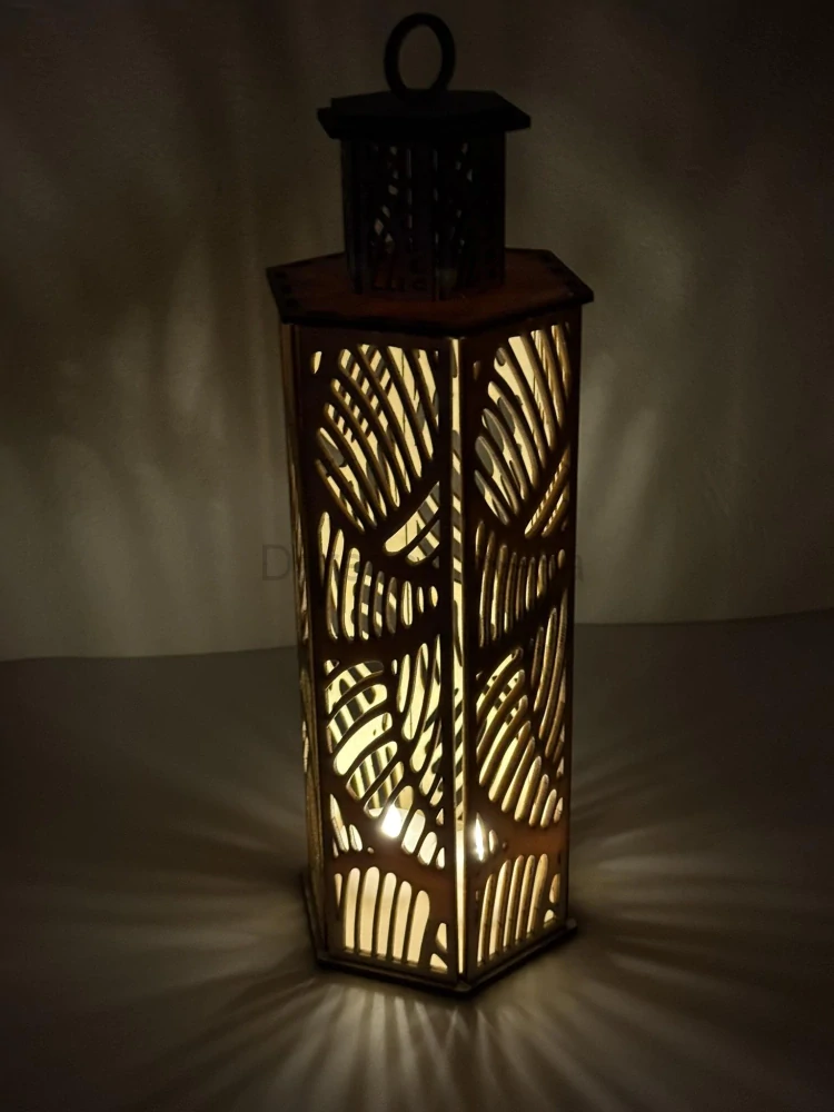 Designová lucerna z překližky