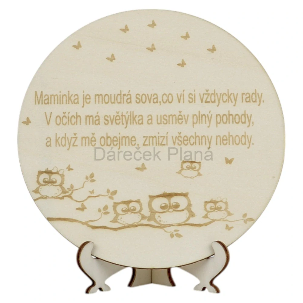 Kolečko od srdce + stojánek