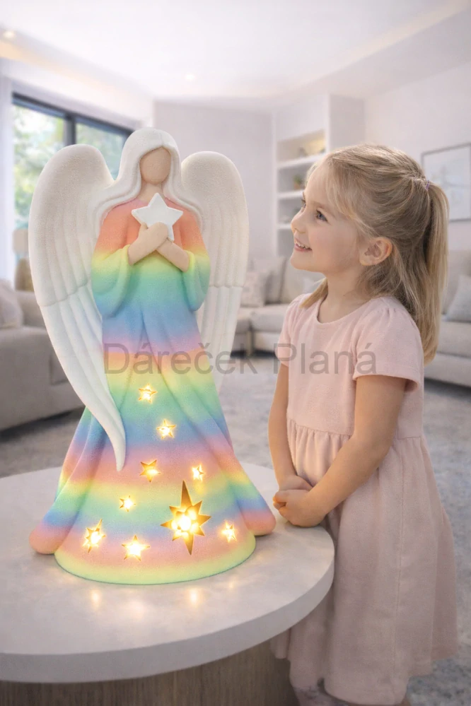 EXKLUZIVNÍ ANDĚLKA 50 cm