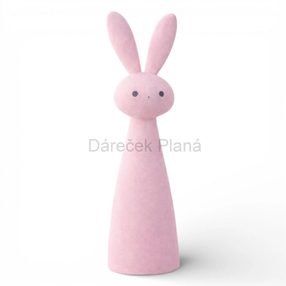 Minimalistický králíček v pastelových barvách 