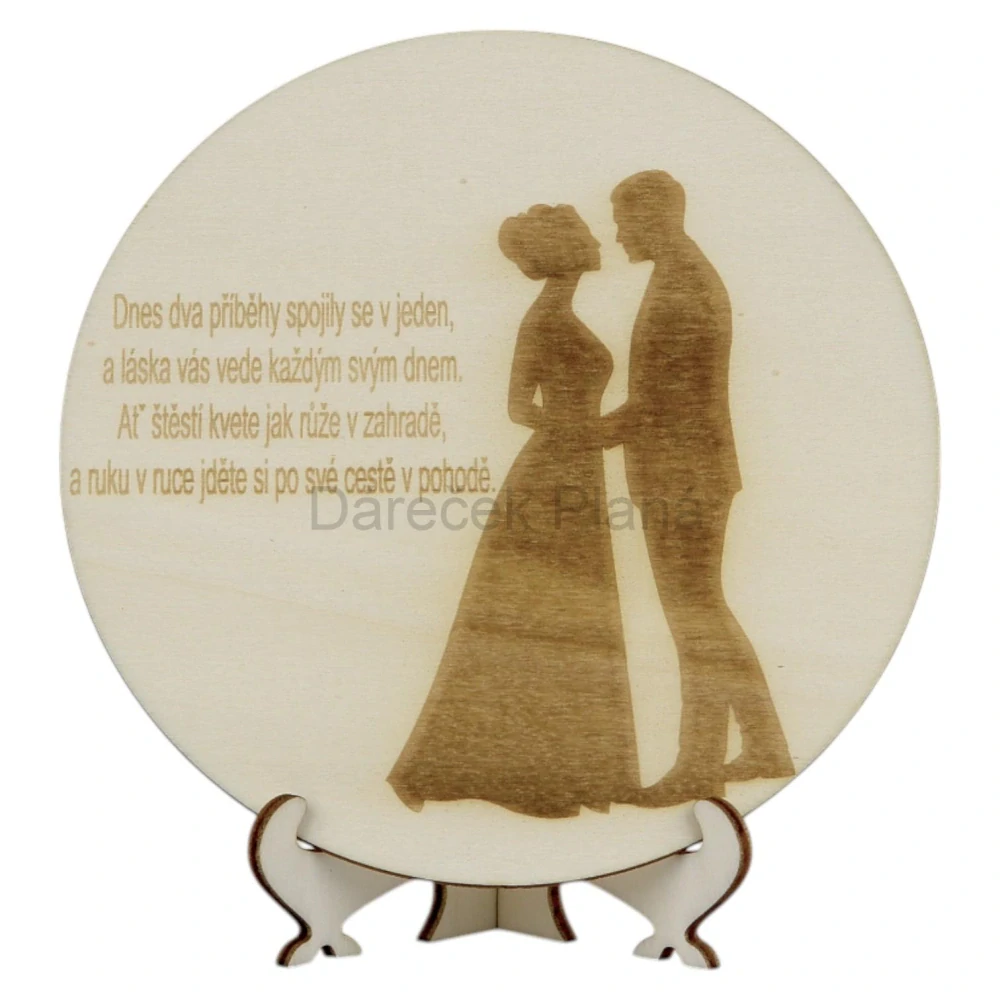 Kolečko od srdce + stojánek