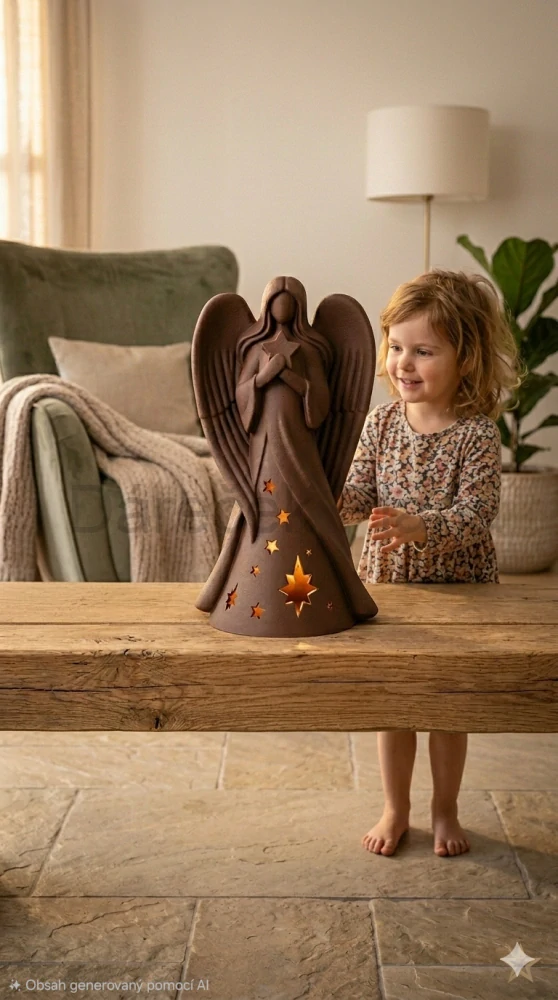 EXKLUZIVNÍ ANDĚLKA 50 cm