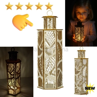 Designová lucerna z překližky