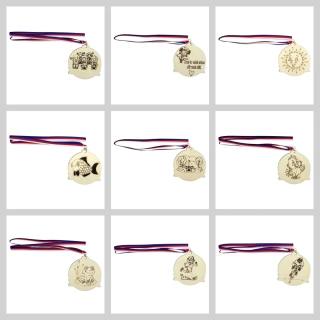 Medaile plné radosti